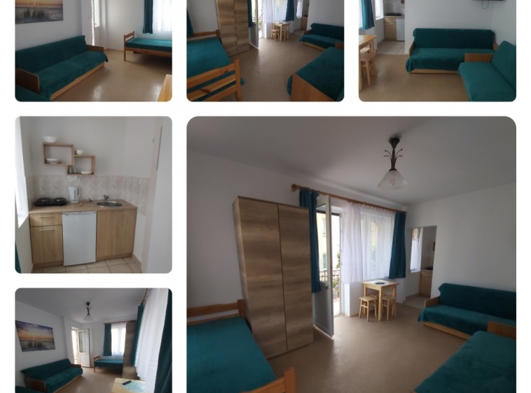 Pokoje Przy Lesie Pok&oacute;j z aneksem kuchennym i balkonem na pierwszym piętrze 3-5 os?v=1.0